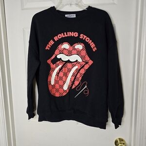 Rolling Stones Black NWOT sweatshirt‎  unisex M
